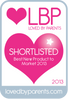 Loved By Parents Shortlisted for best product to market 2013