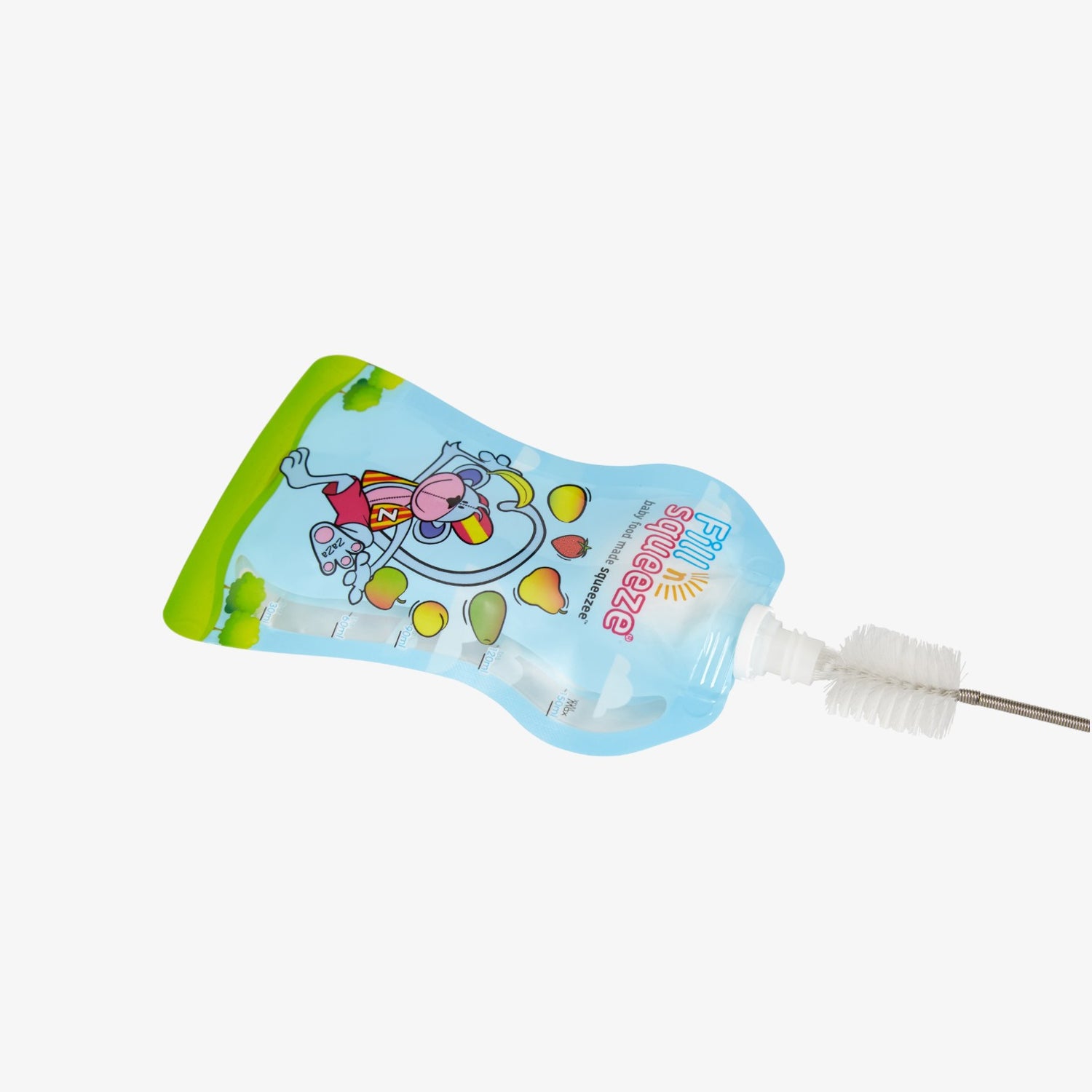 Pouch Cleaning Brush & Weaning Pouch Spoon