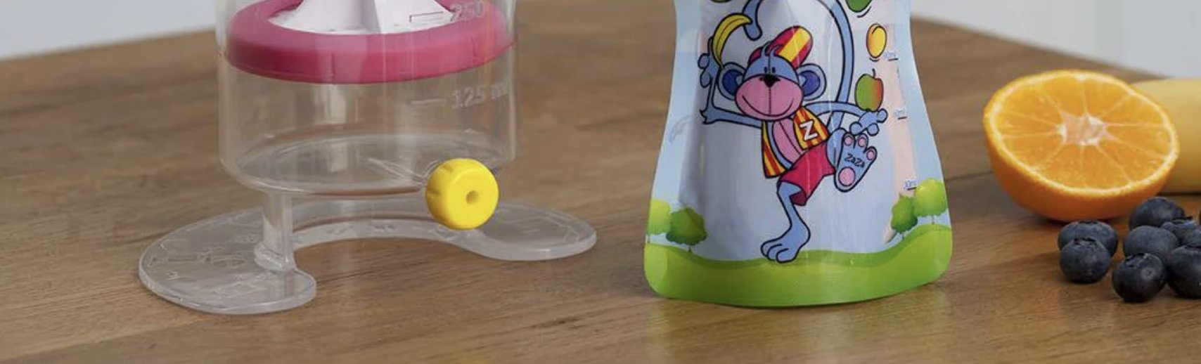 Baby food squeeze pouch maker online