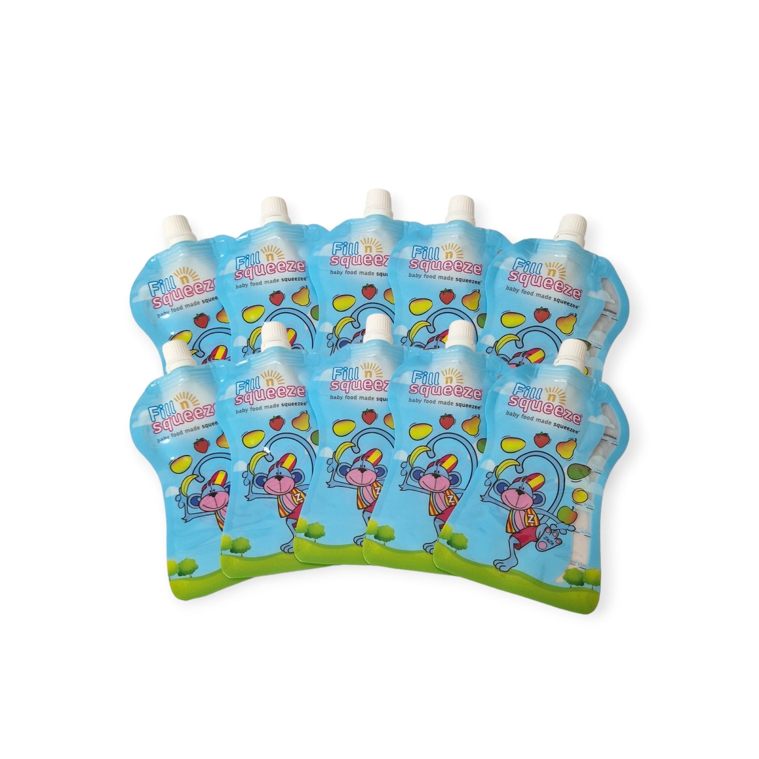 Reusable Food Pouches for Baby Weaning (150ml)