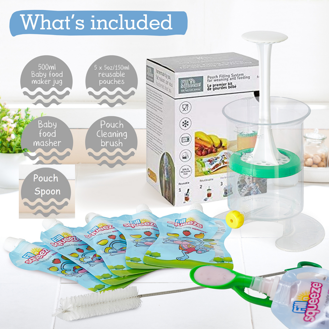 Baby food squeeze pouch maker cheap