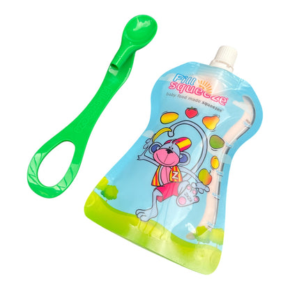 Pouch Cleaning Brush &amp; Weaning Pouch Spoon
