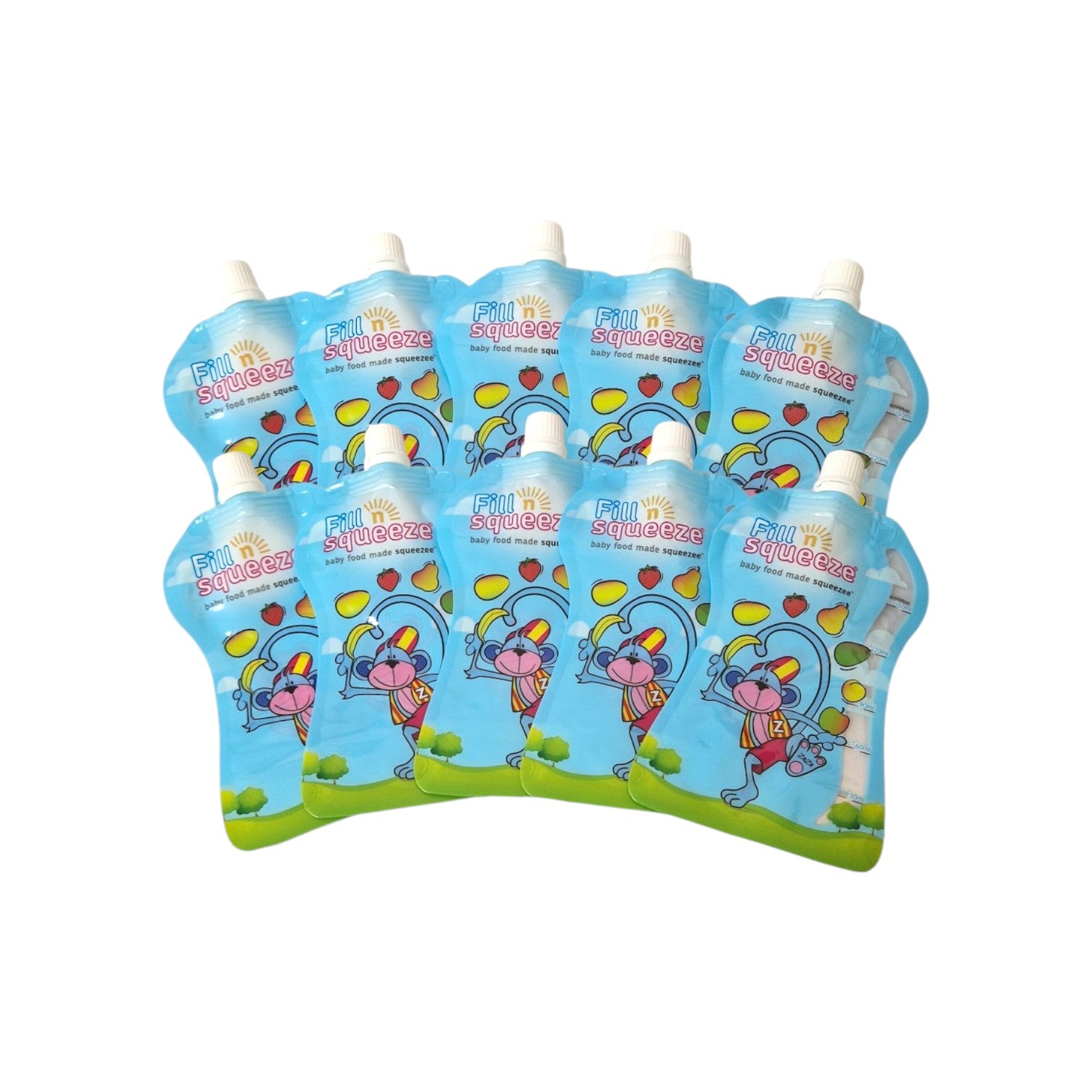 Baby food squeeze pouch maker on sale