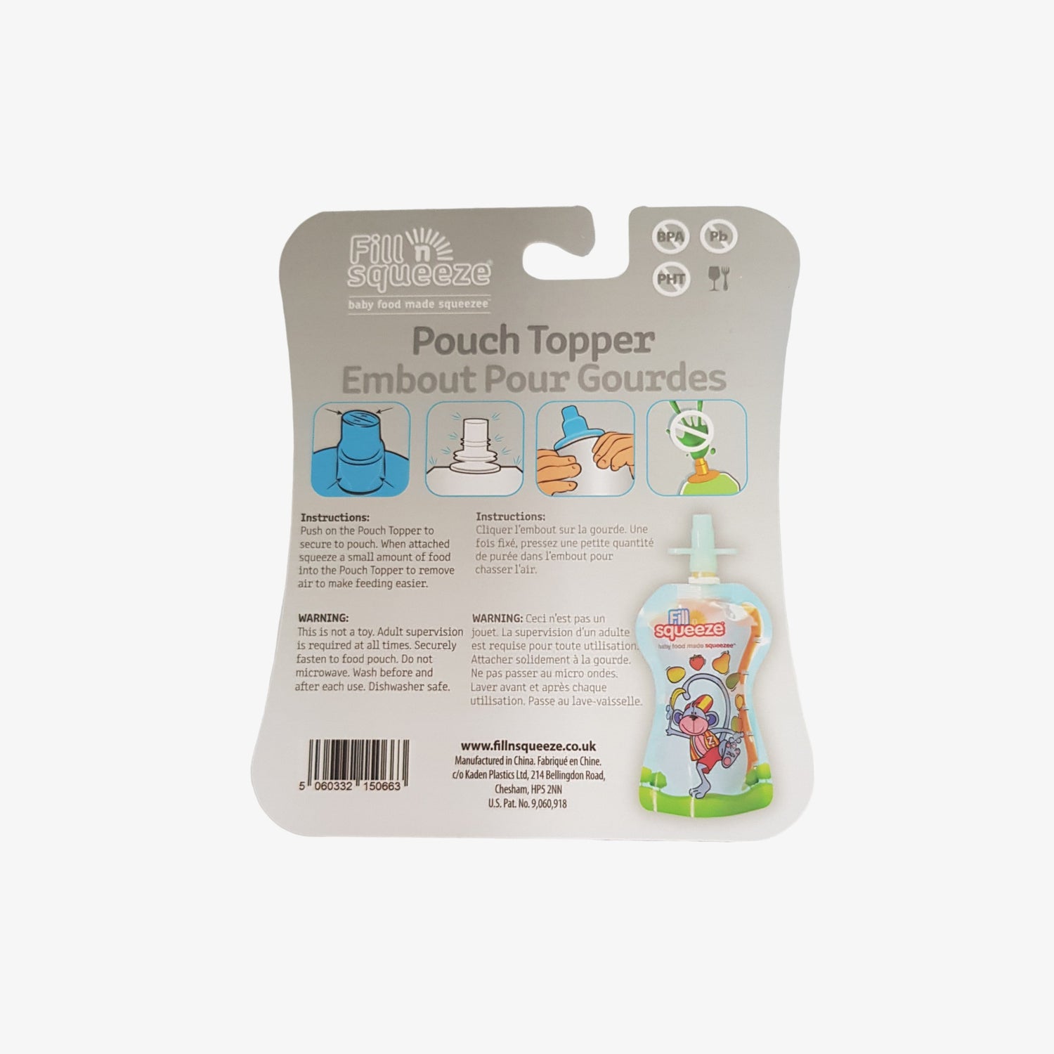 Silicone Pouch Toppers (2-Pack)