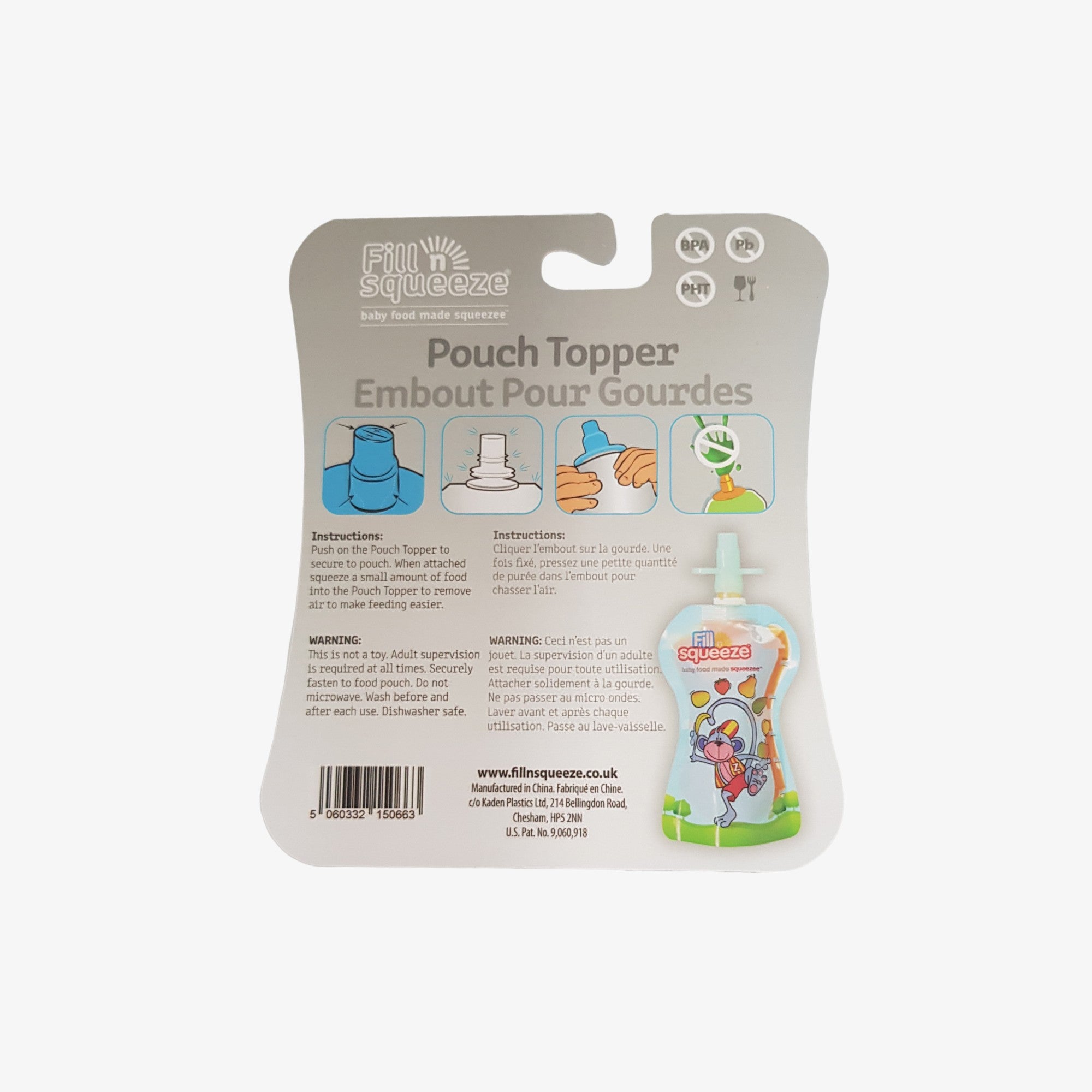 Silicone Pouch Toppers (2-Pack)