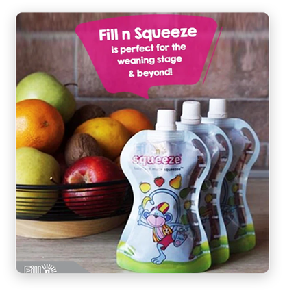 Fill n Squeeze Food Pouch Filler System