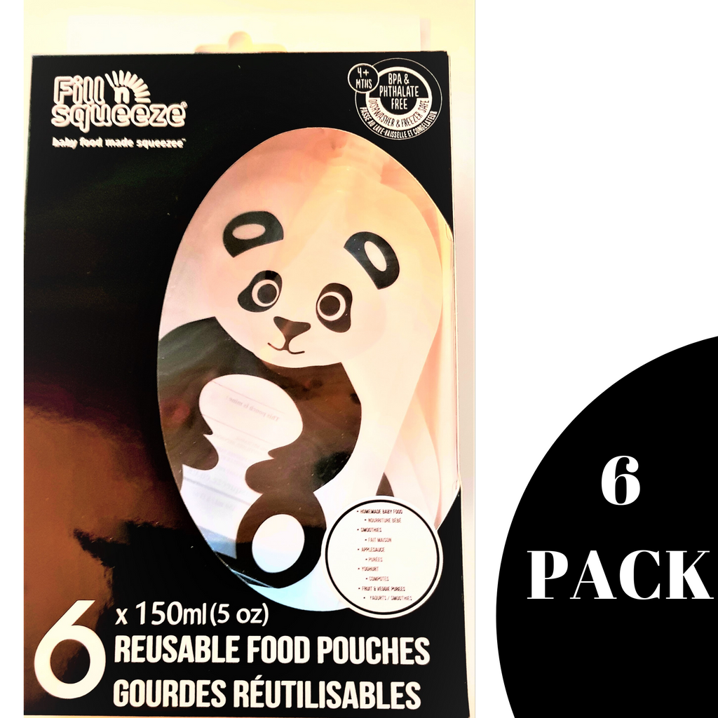 Reusable 2024 weaning pouches