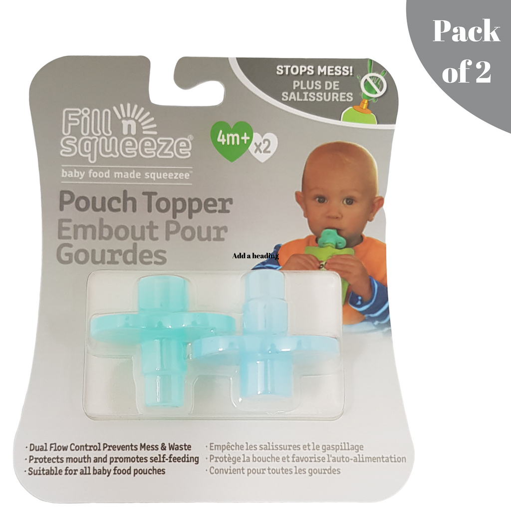 Silicone Pouch Toppers - Pack of 2