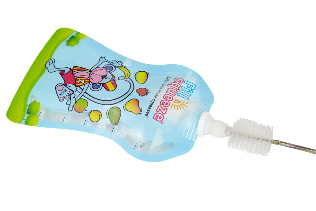 Value pack - Pouch Cleaning Brush & Weaning Pouch Spoon