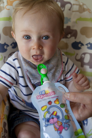 Image of Baby weaning Pouch Spoon