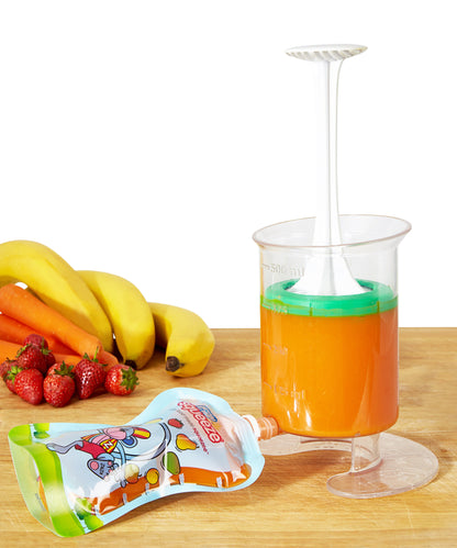 Fill n Squeeze Re-usable Pouch Filler System