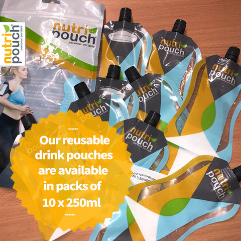 Image of Family Pack - 750ml Filler Pouch Filler System & 2 x 250 ml reusable pouches for toddler snacks and adults